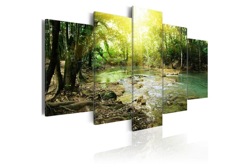 Bilde Forest River 100x50 - Artgeist sp. z o. o. - Lerretsbilder