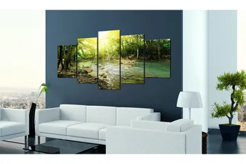 Bilde Forest River 100x50 - Artgeist sp. z o. o. - Innredning - Bilder & kunst - Lerretsbilder