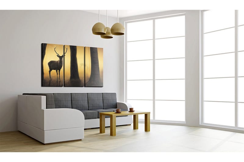 Bilde Forest Vakt 120x80 - Artgeist sp. z o. o. - Innredning - Bilder & kunst - Lerretsbilder