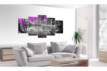 Bilde Forgotten Lake 200x100 - Artgeist sp. z o. o. - Innredning - Bilder & kunst - Lerretsbilder
