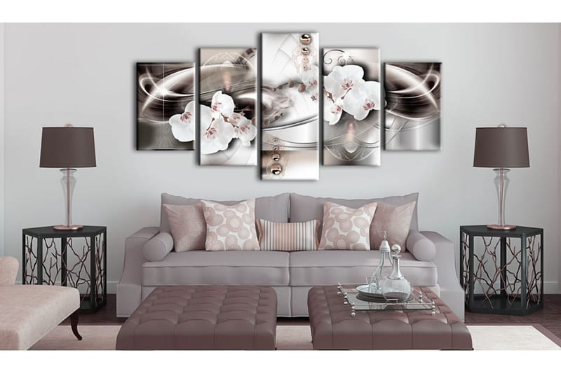 Bilde Fragrant Orchid 200x100 - Artgeist sp. z o. o. - Innredning - Bilder & kunst - Lerretsbilder