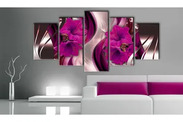 Bilde Fuchsia Evening 200x100 - Artgeist sp. z o. o. - Innredning - Bilder & kunst - Lerretsbilder