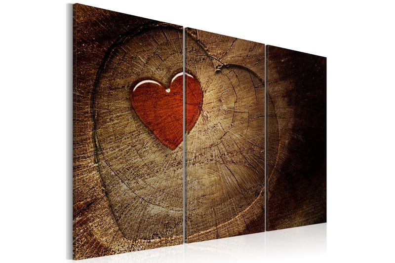 Bilde Gammel Kjærlighet Ruster Ikke 3 Stk 60x40 - Artgeist sp. z o. o. - Innredning - Bilder & kunst - Lerretsbilder