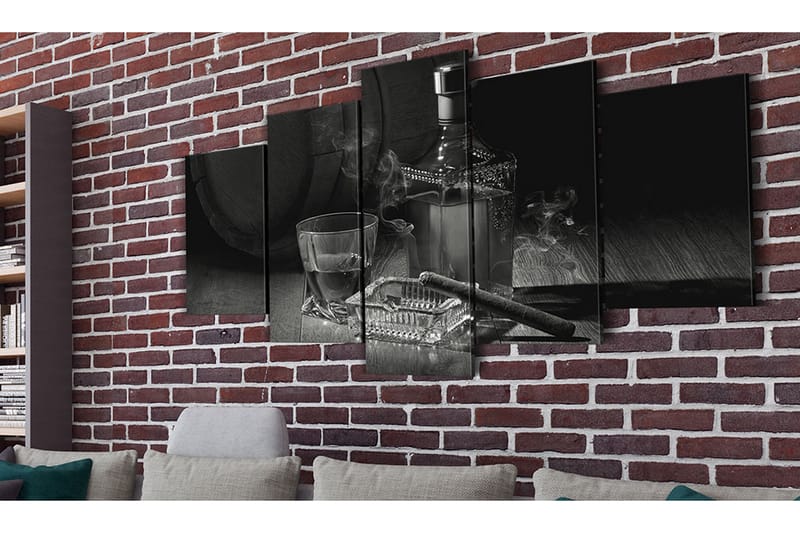 Bilde Gentlemen's Evening Iii 200x100 - Artgeist sp. z o. o. - Innredning - Bilder & kunst - Lerretsbilder