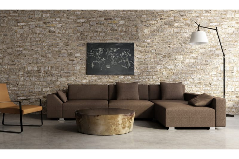 Bilde Geografitime Tsjekkisk Språk 90x60 - Artgeist sp. z o. o. - Innredning - Bilder & kunst - Lerretsbilder