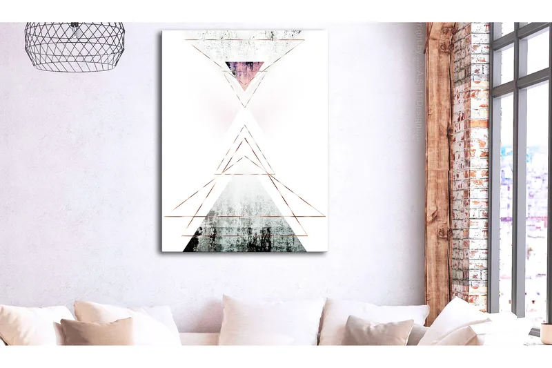 Bilde Geometric Abstraction 60x90, Artgeist sp. z o. o.