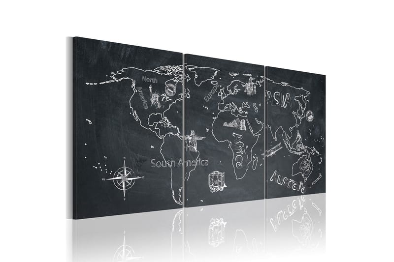 Bilde Globetrotter 120x60, Artgeist sp. z o. o.