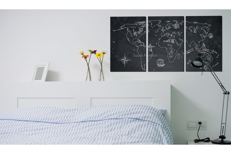 Bilde Globetrotter 60x30 - Artgeist sp. z o. o. - Innredning - Bilder & kunst - Lerretsbilder