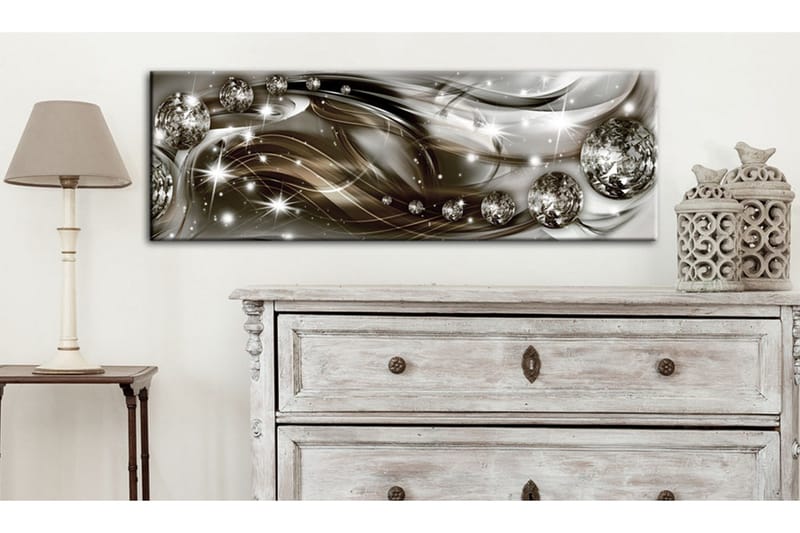 Bilde Glow And Waves 135x45 - Artgeist sp. z o. o. - Innredning - Bilder & kunst - Lerretsbilder