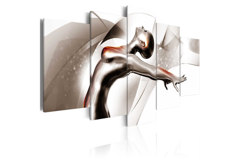 Bilde Gold Dance She 100x50, Artgeist sp. z o. o.