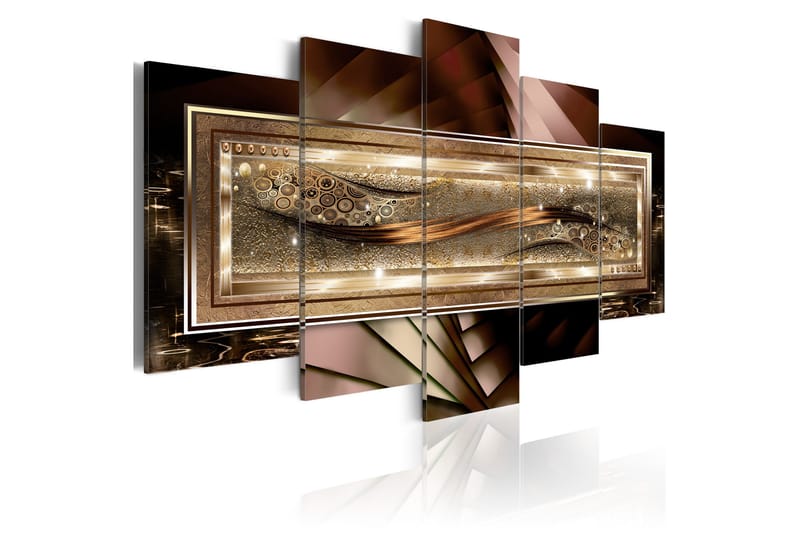 Bilde Gold Thread 100x50 - Artgeist sp. z o. o. - Innredning - Bilder & kunst - Lerretsbilder