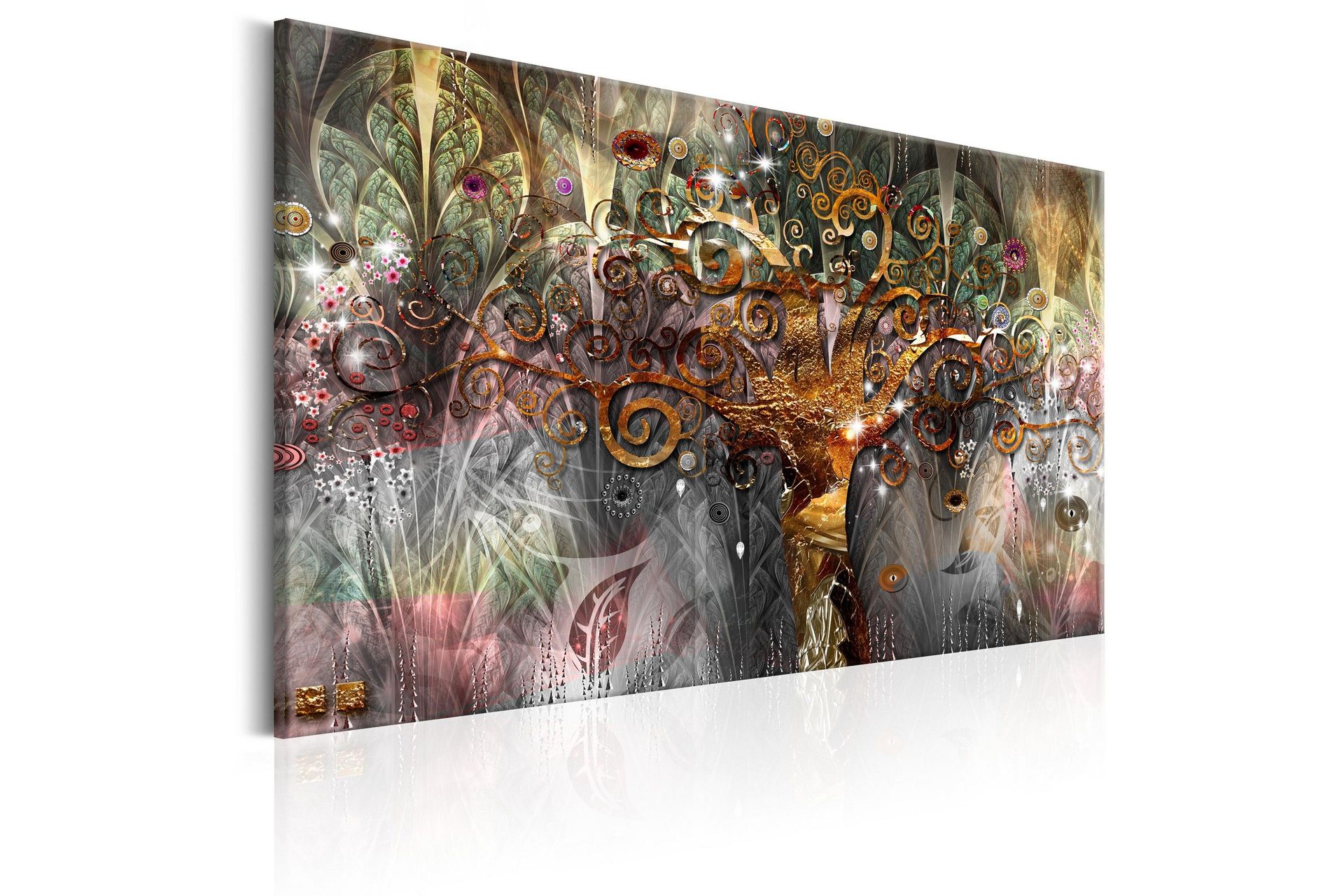 Bilde Gold Tree 90x60 - Artgeist sp. z o. o.