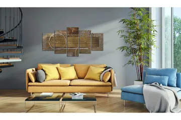 Bilde Golden Depths 100x50 - Artgeist sp. z o. o. - Innredning - Bilder & kunst - Lerretsbilder