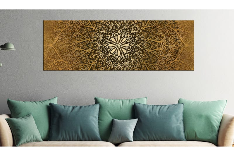 Bilde Golden Finesse 120x40 - Artgeist sp. z o. o. - Innredning - Bilder & kunst - Lerretsbilder
