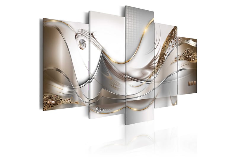Bilde Golden Flight 100x50 - Artgeist sp. z o. o. - Innredning - Bilder & kunst - Lerretsbilder