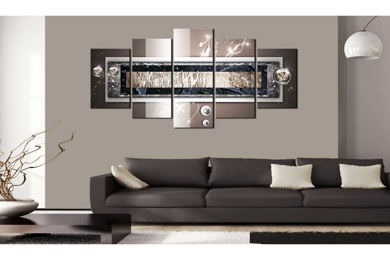 Bilde Golden Frame 200x100 - Artgeist sp. z o. o. - Innredning - Bilder & kunst - Lerretsbilder