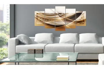 Bilde Golden Frame 200x100 - Artgeist sp. z o. o. - Innredning - Bilder & kunst - Lerretsbilder
