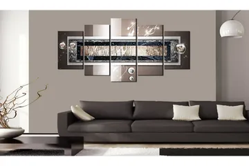 Bilde Golden Frame 200x100 - Artgeist sp. z o. o. - Innredning - Bilder & kunst - Lerretsbilder