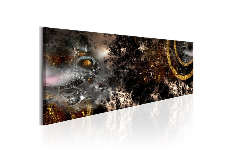 Bilde Golden Galaxy 120x40 - Artgeist sp. z o. o. - Innredning - Bilder & kunst - Lerretsbilder
