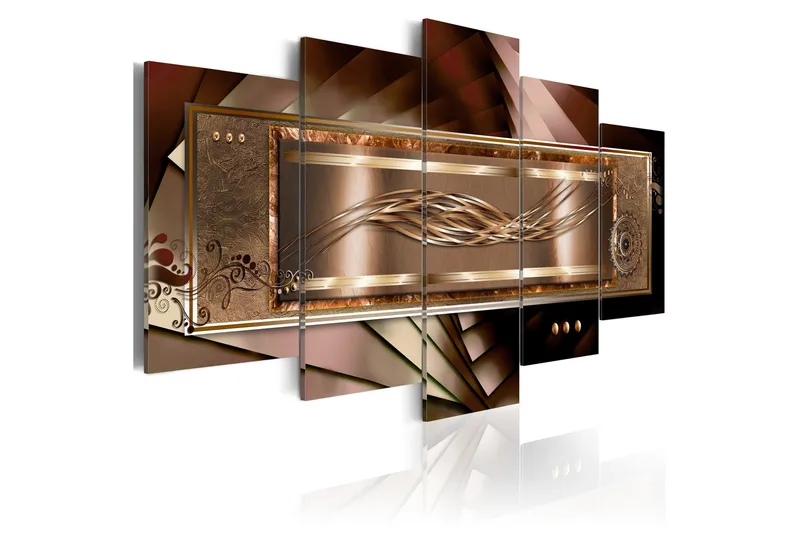 Bilde Golden Gentleness 100x50, Artgeist sp. z o. o.