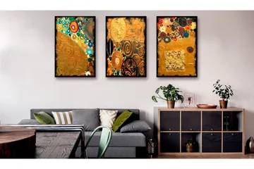 Bilde Golden Imagination 60x30 - Artgeist sp. z o. o. - Innredning - Bilder & kunst - Lerretsbilder