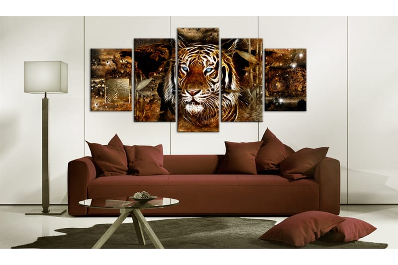 Bilde Golden Jungle 100x50 - Artgeist sp. z o. o. - Innredning - Bilder & kunst - Lerretsbilder
