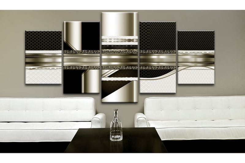 Bilde Golden Line 100x50 - Artgeist sp. z o. o. - Innredning - Bilder & kunst - Lerretsbilder