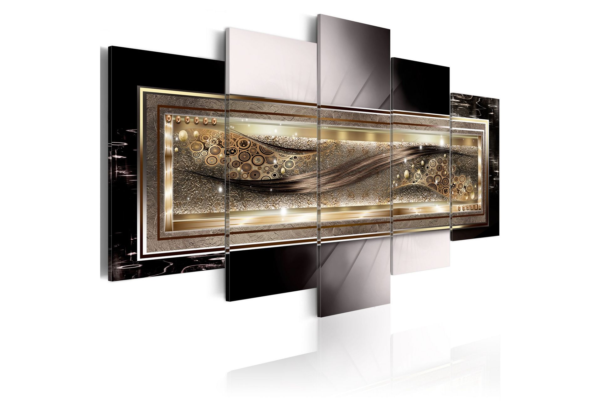 Bilde Golden Moments 200x100 - Artgeist sp. z o. o. - Innredning - Bilder & kunst - Lerretsbilder