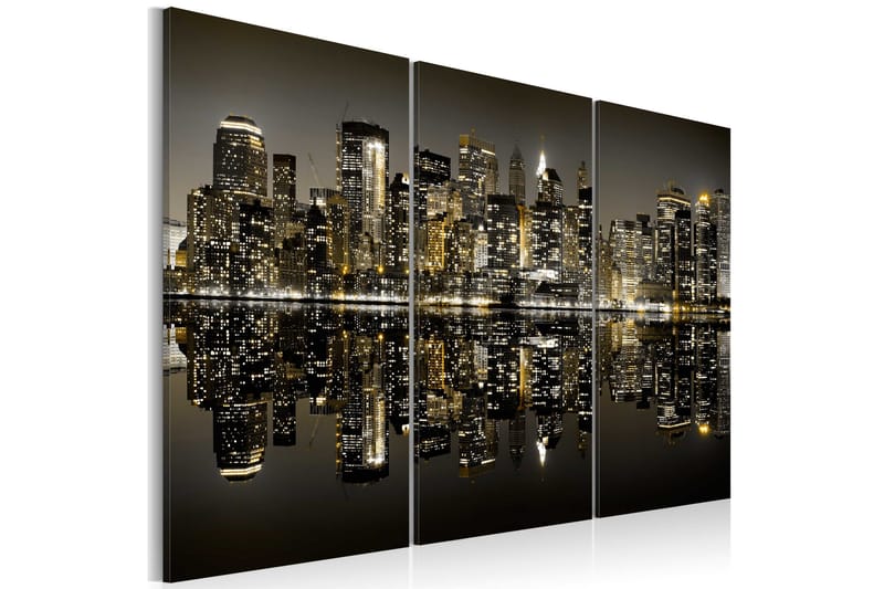 Bilde Golden New York 60x40, Artgeist sp. z o. o.