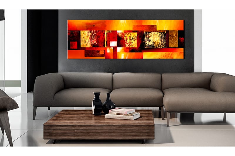 Bilde Golden Spell 120x40 - Artgeist sp. z o. o. - Innredning - Bilder & kunst - Lerretsbilder