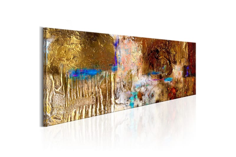 Bilde Golden Structure 135x45, Artgeist sp. z o. o.