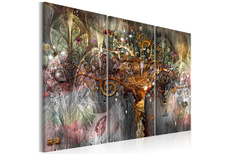 Bilde Golden Tree 120x80 - Artgeist sp. z o. o. - Innredning - Bilder & kunst - Lerretsbilder
