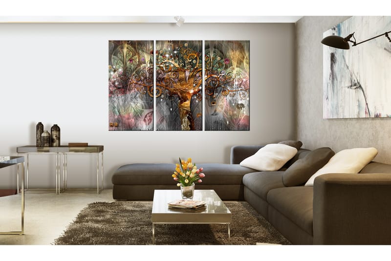 Bilde Golden Tree 120x80 - Artgeist sp. z o. o. - Innredning - Bilder & kunst - Lerretsbilder