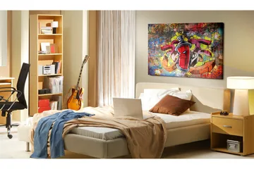 Bilde Graffiti Master 60x40 - Artgeist sp. z o. o. - Innredning - Bilder & kunst - Lerretsbilder