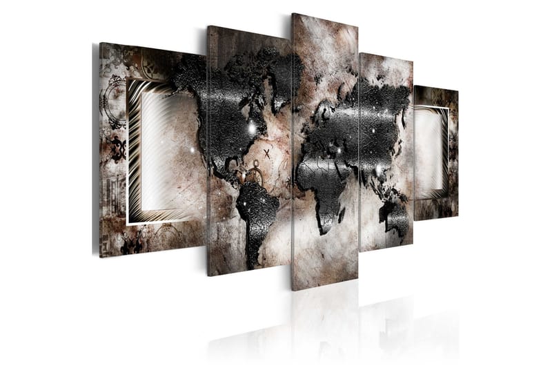 Bilde Graphite Map 200x100, Artgeist sp. z o. o.