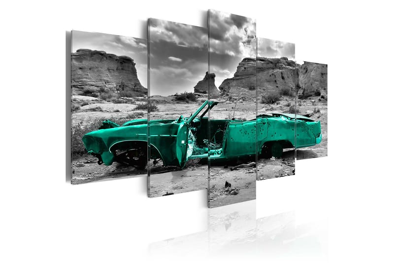 Bilde Green Car 100x50, Artgeist sp. z o. o.