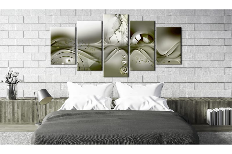 Bilde Green Configuration 100x50 - Artgeist sp. z o. o. - Innredning - Bilder & kunst - Lerretsbilder