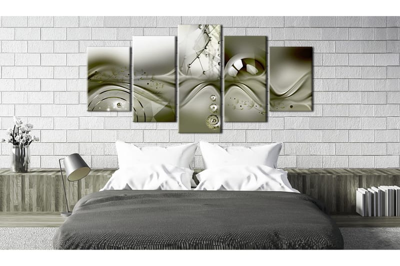 Bilde Green Configuration 100x50 - Artgeist sp. z o. o. - Innredning - Bilder & kunst - Lerretsbilder