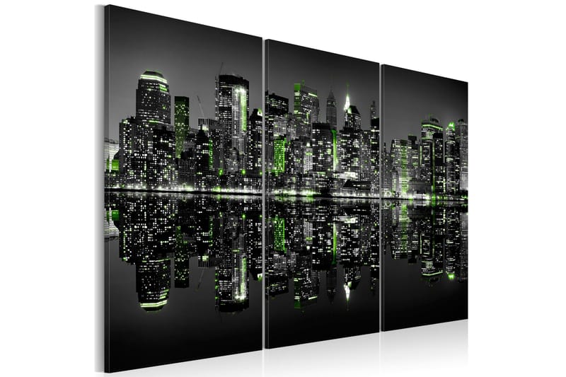Bilde Green New York 120x80, Artgeist sp. z o. o.