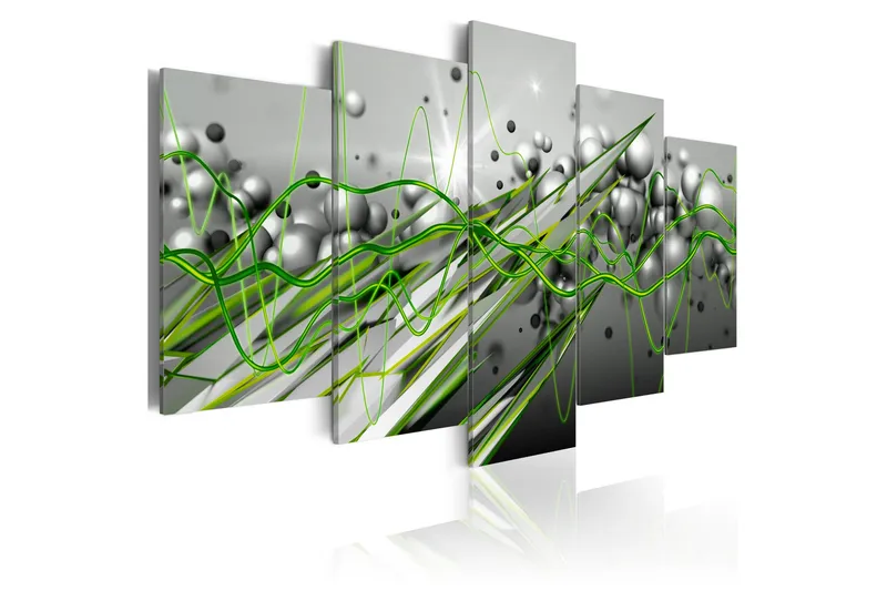 Bilde Green Rhythm 100x50, Artgeist sp. z o. o.