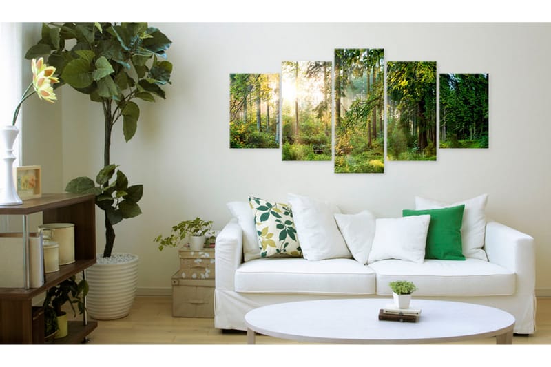 Bilde Green Sanctuary 100x50 - Artgeist sp. z o. o. - Innredning - Bilder & kunst - Lerretsbilder