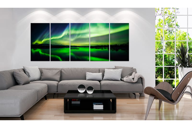 Bilde Green Sky 225x90 - Artgeist sp. z o. o. - Innredning - Bilder & kunst - Lerretsbilder