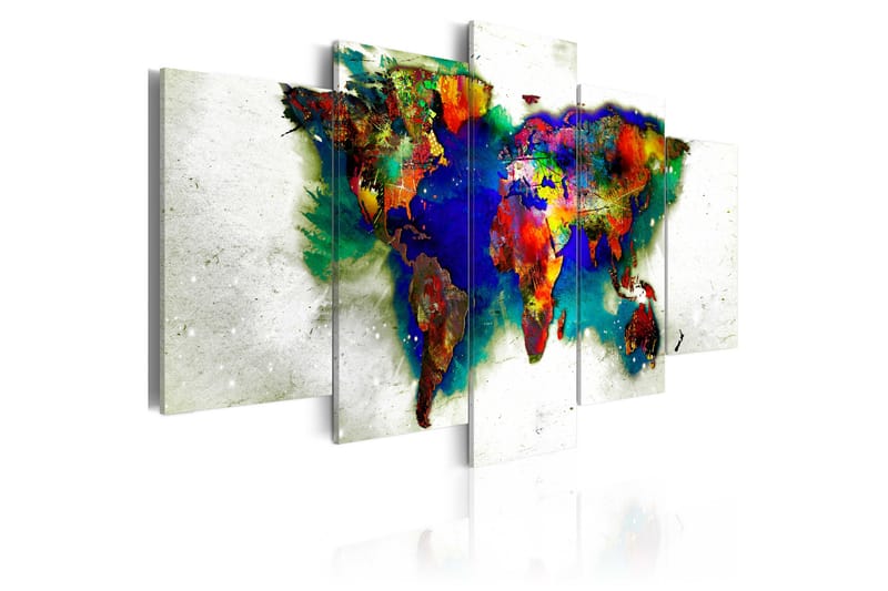 Bilde Green Planet 100x50 - Artgeist sp. z o. o. - Innredning - Bilder & kunst - Lerretsbilder