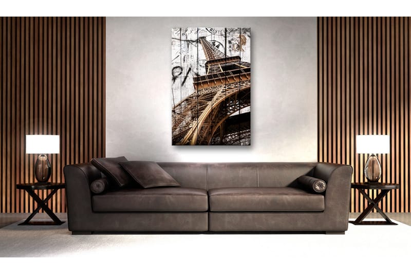 Bilde Greetings From Paris 40x60 - Artgeist sp. z o. o. - Innredning - Bilder & kunst - Lerretsbilder