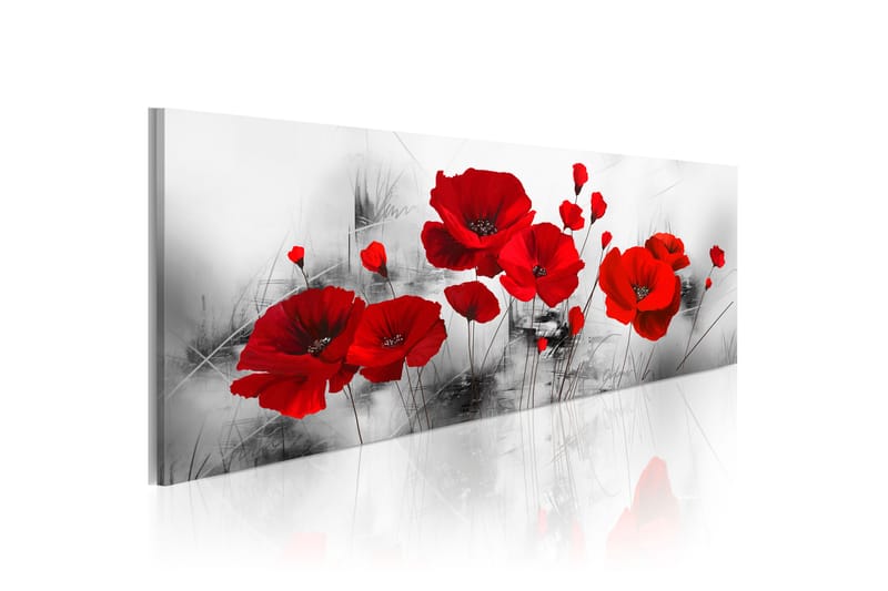 Bilde Grey Garden 135x45 - Artgeist sp. z o. o. - Innredning - Bilder & kunst - Lerretsbilder