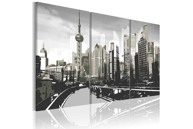 Bilde Grey Shanghai 120x80, Artgeist sp. z o. o.