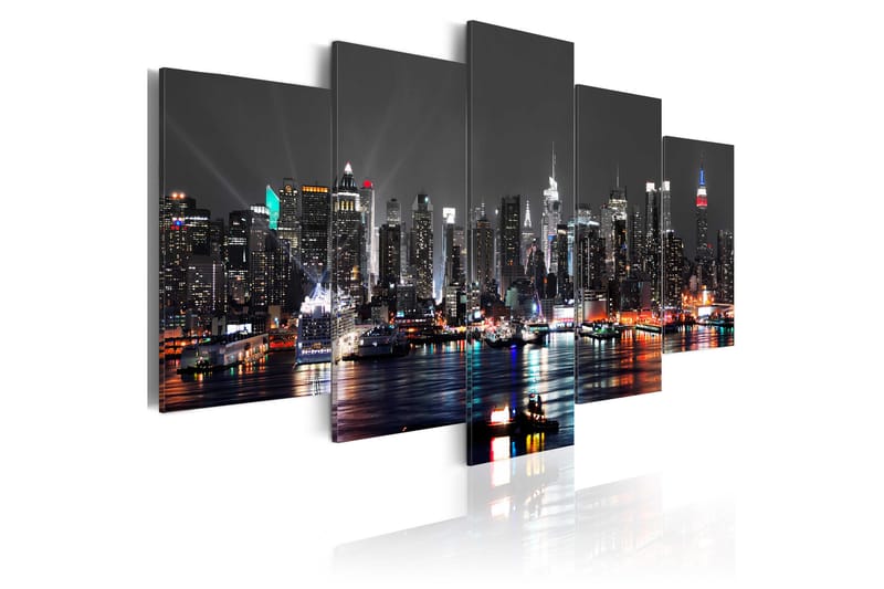 Bilde Grey Sky 200x100 - Artgeist sp. z o. o. - Innredning - Bilder & kunst - Lerretsbilder