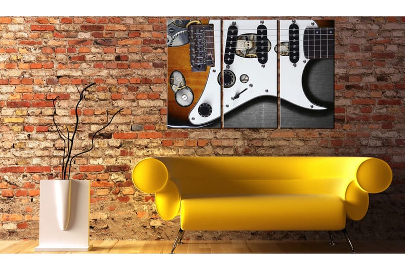 Bilde Guitar Hero 120x80 - Artgeist sp. z o. o. - Innredning - Bilder & kunst - Lerretsbilder