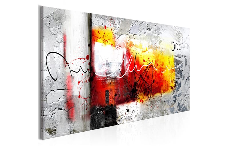 Bilde Hammer 1 Part Red Narrow 135x45 - Artgeist sp. z o. o. - Innredning - Bilder & kunst - Lerretsbilder