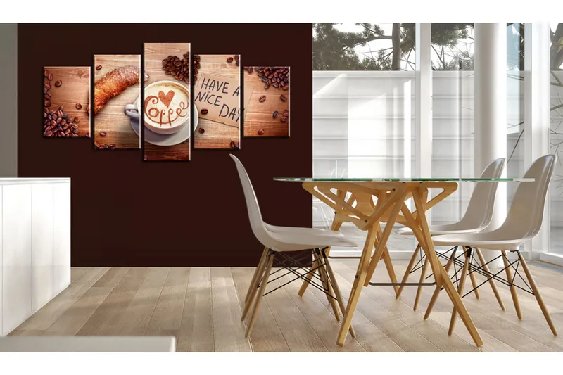 Bilde Have A Nice Day! 200x100 - Artgeist sp. z o. o. - Innredning - Bilder & kunst - Lerretsbilder